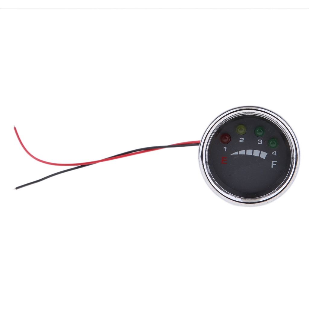 48V Motorrad Runde Analog Ladezustand Der Batterie Anzeige Meter