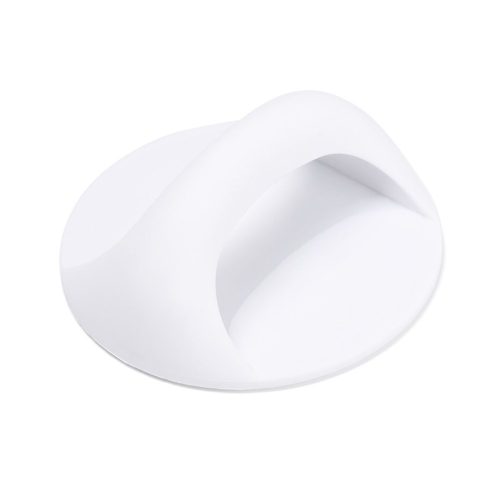 Multifunctionele Zelfklevende Ronde Deurklink Extra Knoppen Plastic Meubilair Garderobe Trekt Glas Venster Koelkast Pull: AMBER