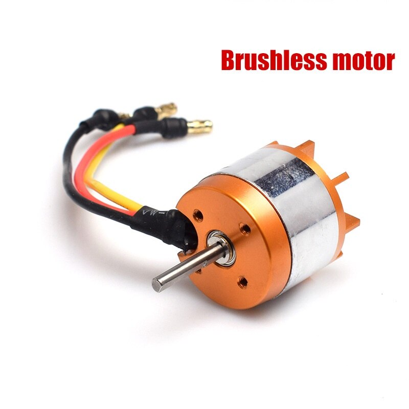 RC Car Upgrade Kit - Brushless Motor ESC Receiver Servo Gear Set for Feiyue FY01-FY07
