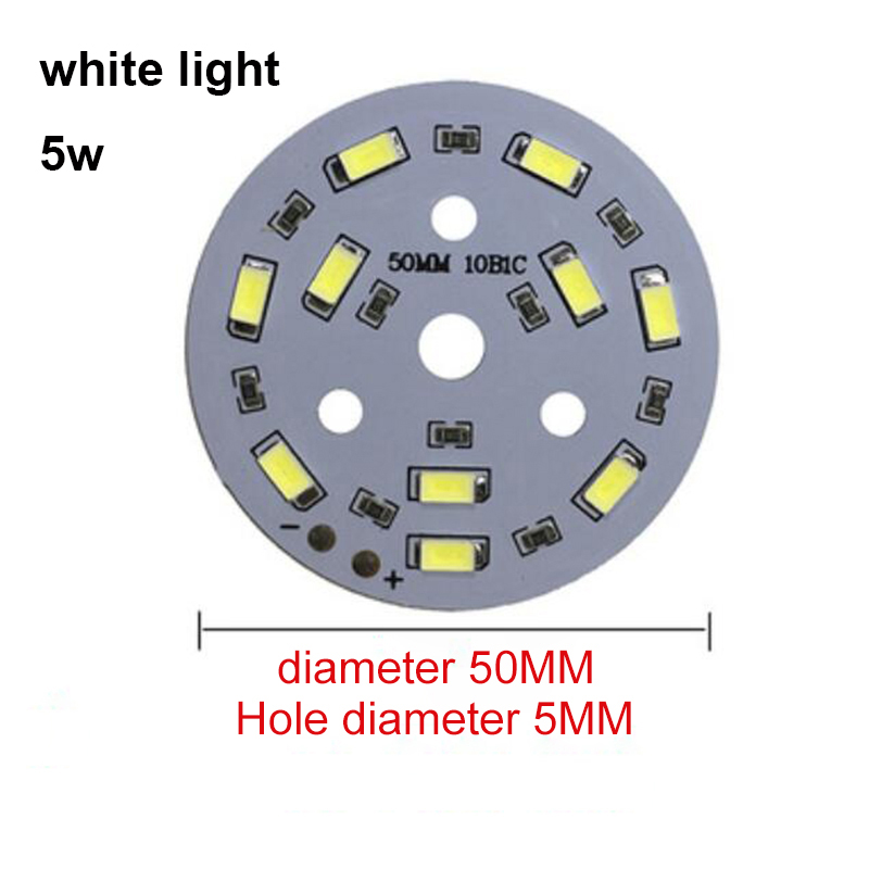 DC 5V usb LED chip cuentas 2w 3w 5w 10W superficie regulable bombilla foco abajo lámpara de luz fuente SMD 5730 DIY reemplazo blanco cálido: Castaño