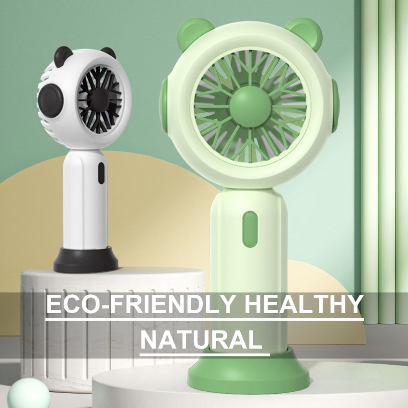 Handheld Fan Desktop Fan AA Battery Operated Portable 3 Speed Mini Pocket Fan