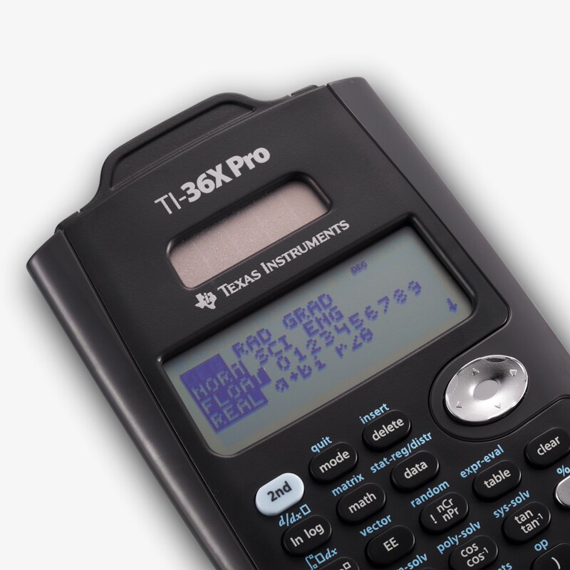 Mærke originale texas instrumenter ti -36x pro multifunktionel studerende videnskabelig lommeregner grafisk funktion lommeregner