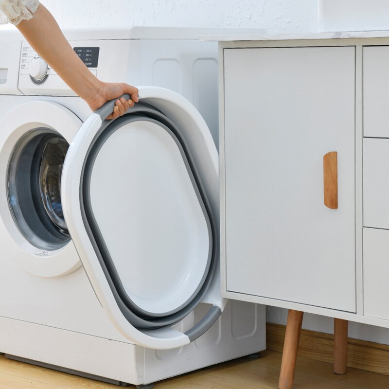 Opvouwbare Wasmand Wasmand Vuile Wasmand Kleren Opslag Mand Badkamer Vuile Wastafel