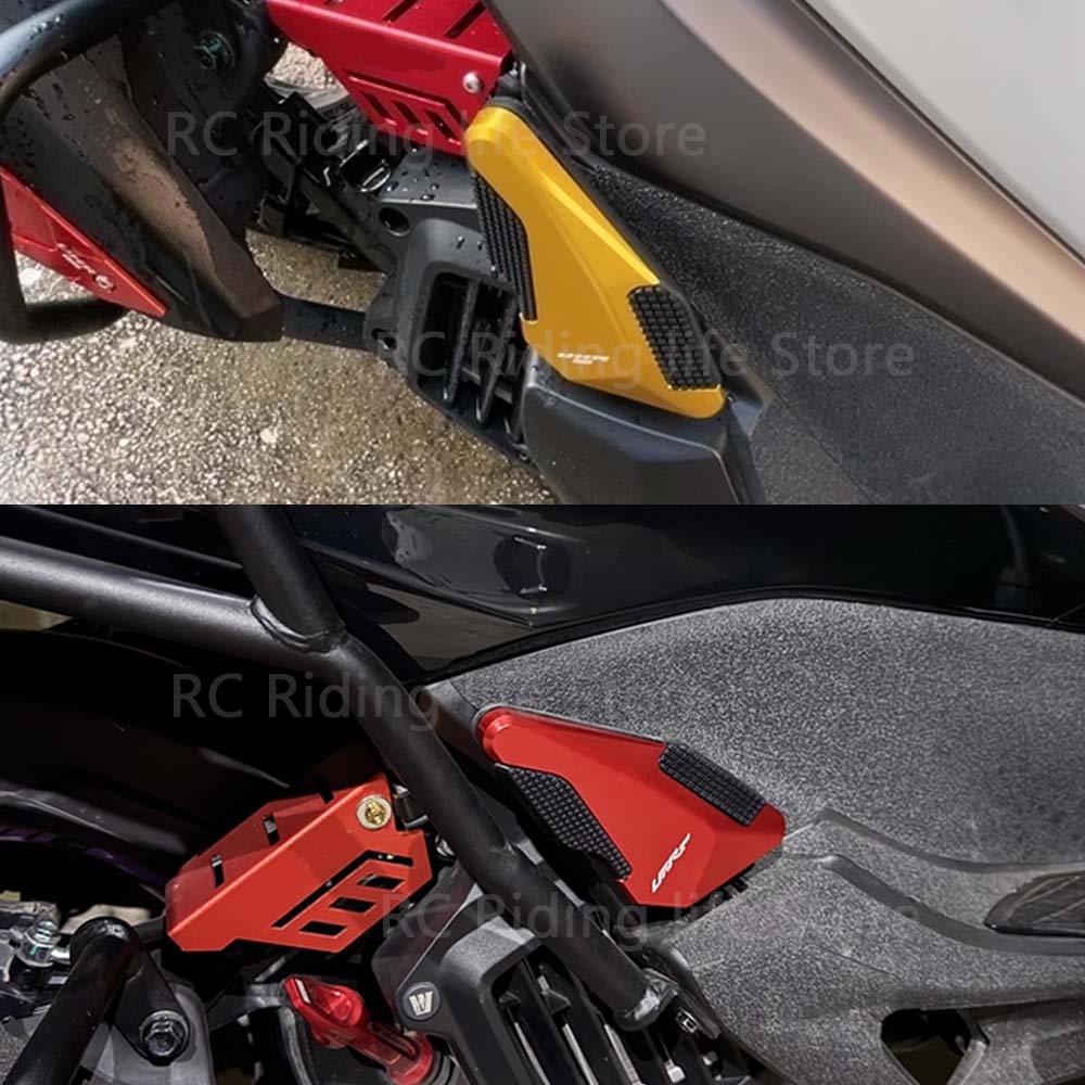 UHR 125 150 UFR Motorcycle Rear Passenger Footrest For Haojue UHR125 UHR150 UFR150 Footpegs Foot Rest Pegs Pedals Step Accessory