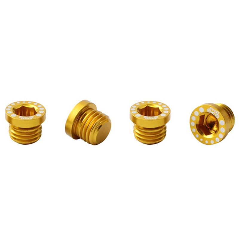 Mountain Bike Brake Screw Nut Aluminum Alloy V Brake Screw M10 Ultra-light Installation Head Cap Bolts Nuts Turn Buckle 4 Pcs: J