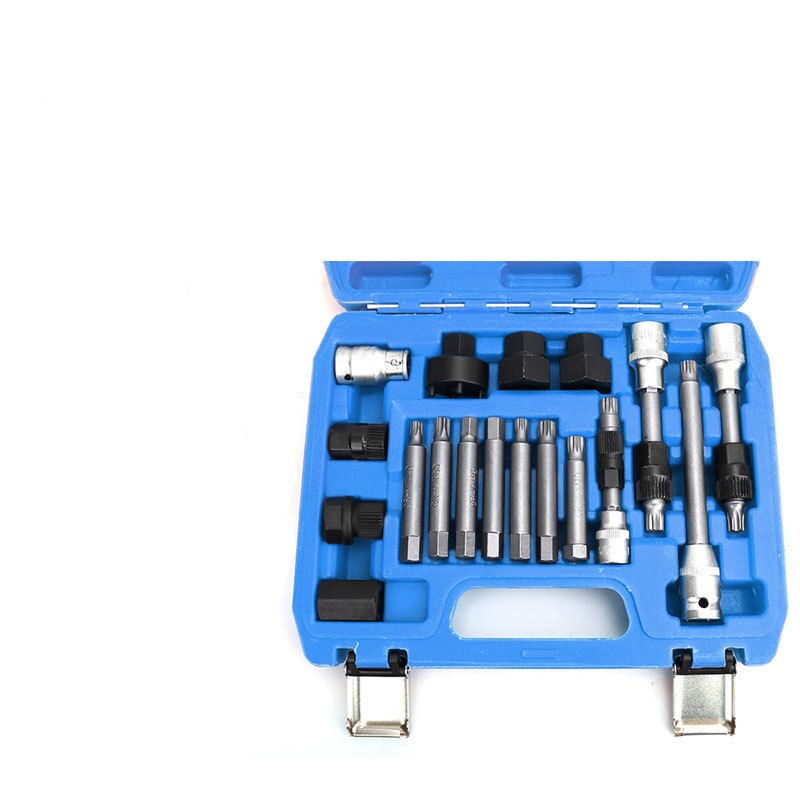 18Pcs Dynamo Freewheel Poelietrekker Dynamo Tool Set Speciale Socket Set