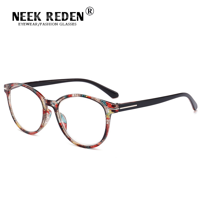 Ronde Dioptrie Leesbril Vrouwen Circulaire Vision Brillen Vergrootglas Mannelijke Recept Brillen Frame Dioptrias +0.5 Tot +4.0