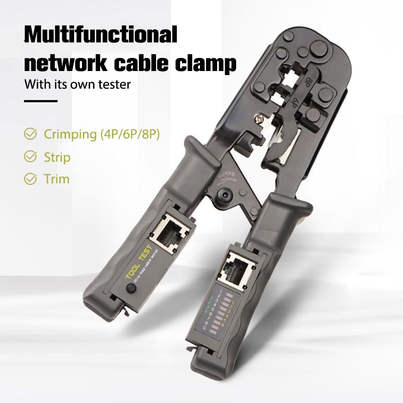 Multifunctional RJ45 Network Cable Crimper 8P6P4P ... – Vicedeal