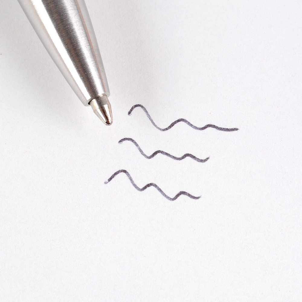 Metalen Balpen Promotionele Pennen Navullen Blauwe Inkt Automatische Balpennen Set Voor School Briefpapier Kantoorpen