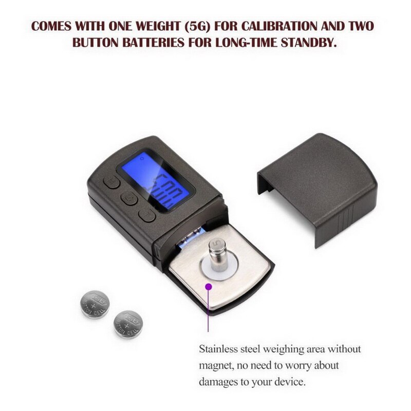 Mini plaque tournante numérique stylet Force échelle jauge Led Dzr bras charge mètre Vesion pour Phono Portable balance numérique