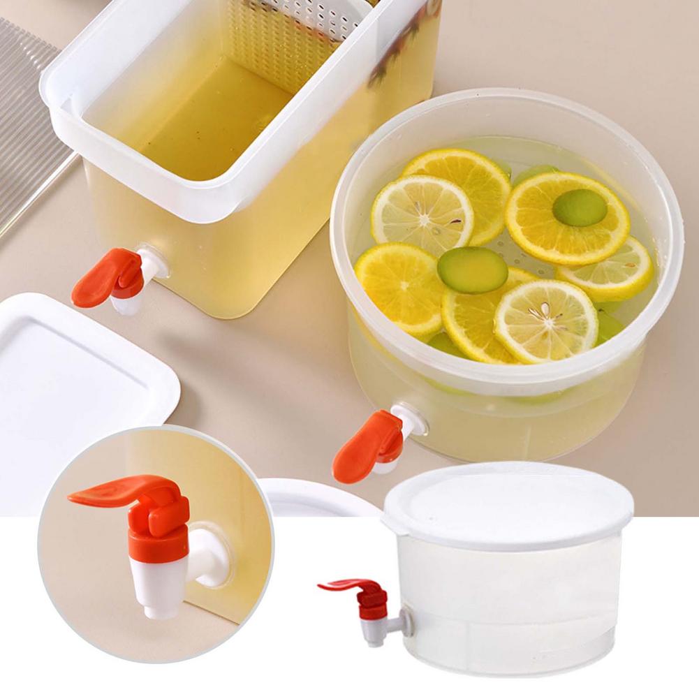 Drink Dispenser With Spigot Leakproof Plastic Water Container Cooling Large Beverage Dispenser Ideal For Juice Beer Ice