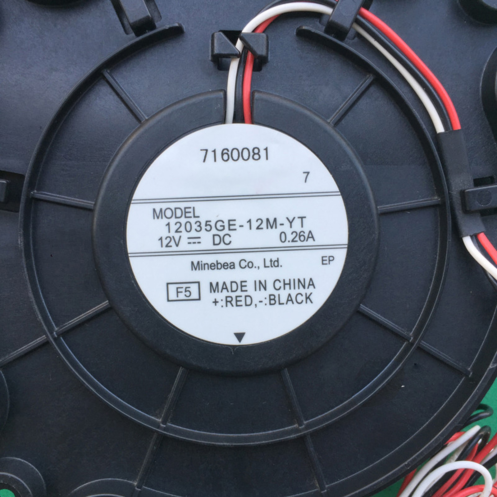 Cooling Fan for Haier Refrigerator Cooling Fan NMB12035GE-12M-YT 12V DC 0.26A