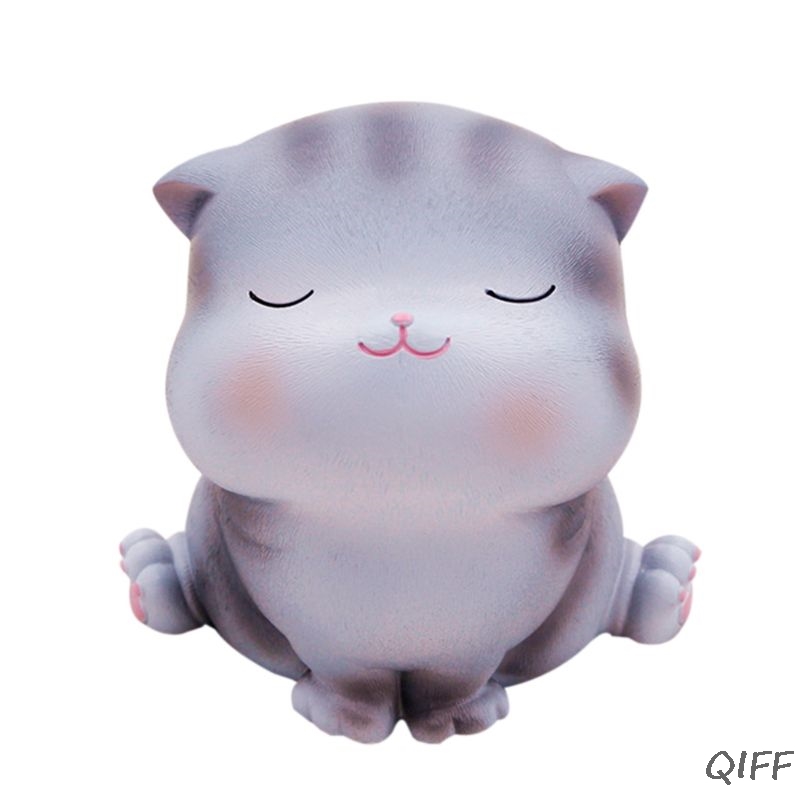 Leuke Lucky Cat Spaarpot Cartoon Cash Coin Box Desktop Home Decor Kind 72XC: M-1