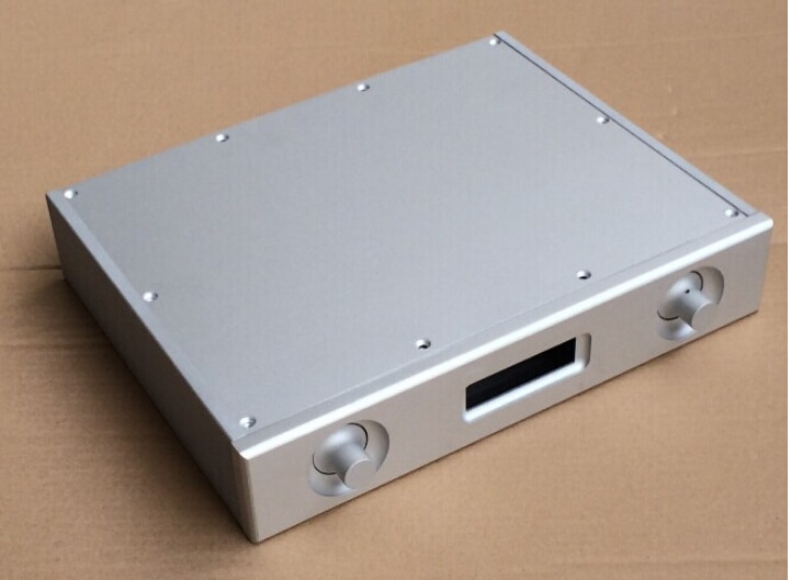 ES9018 full aluminum amplifier chassis/DAC decoder box/AMP case Enclosure / headphone amp case / PSU Box DIY