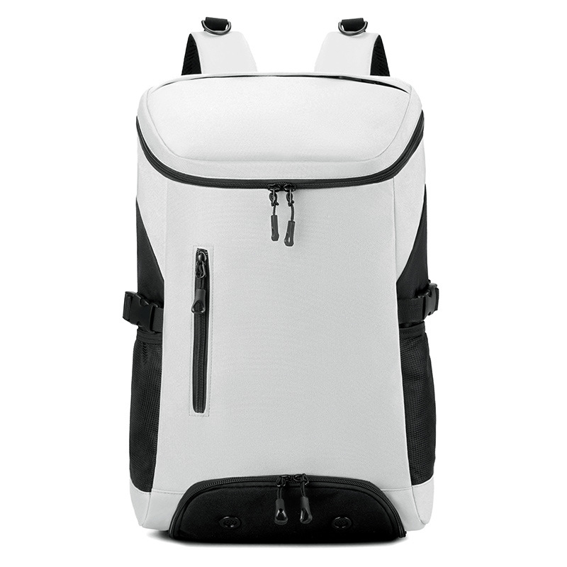Badminton Bag Large Capacity, Multifunctional Sports Backpack, Unisex Tennis Racket Bag, Gym Yoga Travel Bags, Notebook Backpack: Light Grey