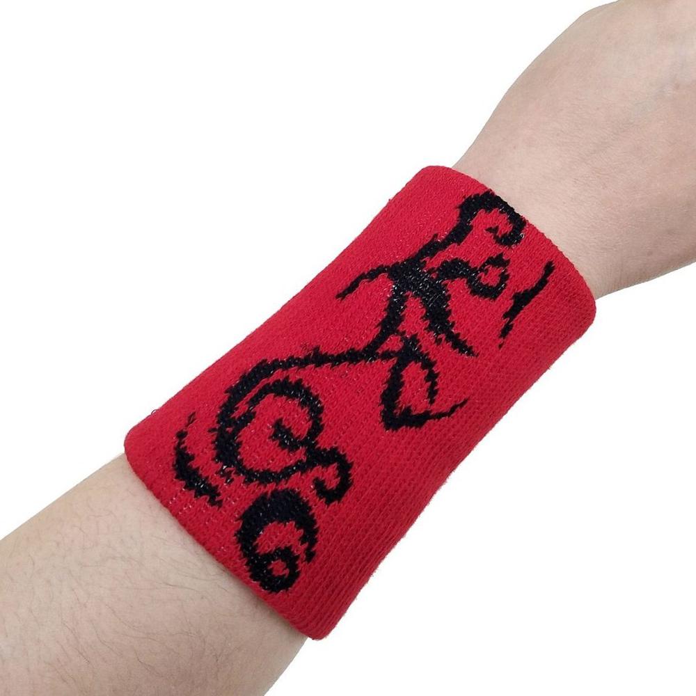 1pc Neue HEIßE Armbänder Sport SchweißBand Hand Band Schweiß Handgelenk Unterstützung Klammer wickelt Wachen Für Fitnessstudio Volleyball Basketball Sport: verrotten