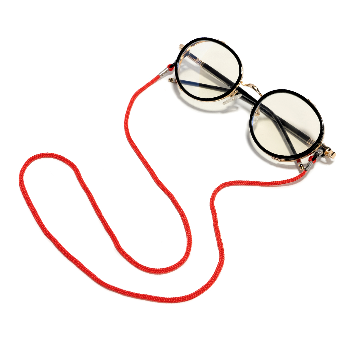 Soporte de correa para gafas ajustable de 5ps, cuerda antideslizante para gafas, cordón de cadena para gafas de sol deportivas, retenedor de gafas para mujeres y hombres
