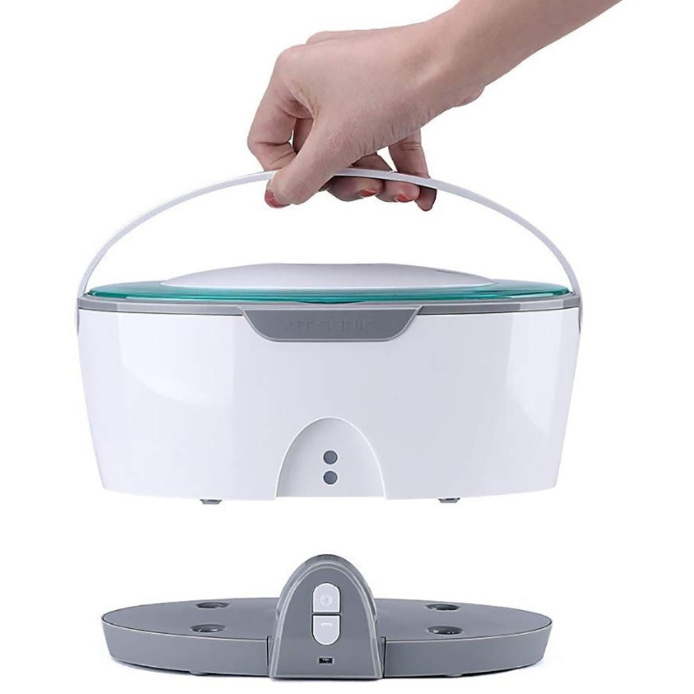 GT sonic 450ml Ultra sonique nettoyant bain minuterie bijoux brosse lunettes manucure pierres coupe dentaire rasoir pièces ultrasons sonic