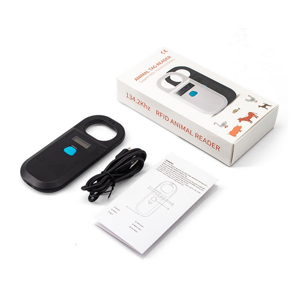 Pet Scanner ISO11784/5 FDX-B USB RFID Animal Pet Reader Scanner ID Reader Chip for Used for small or Large Ranch Management
