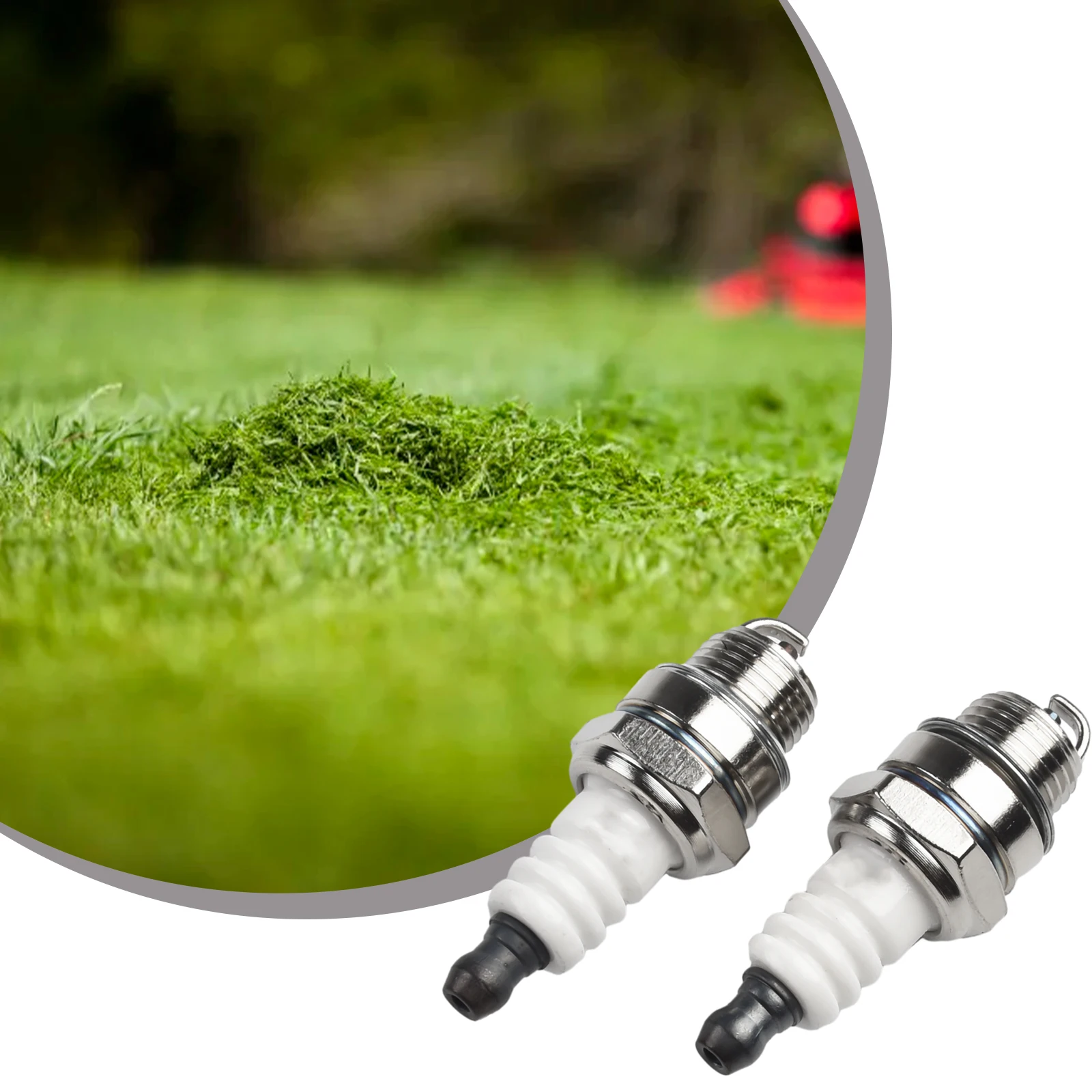 2Pcs For Champion RCJ7Y Spark Plug MULTIPACKS Lawn Mower Trimmer Tool Parts Replacement Spark Plugs	Chainsaw Accessories