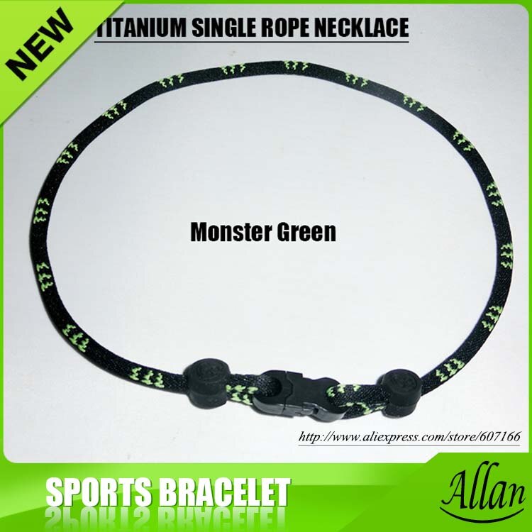 Enkele titanium ketting sportketting voor honkbal softbal voetbal voetbal volleybal basketbal