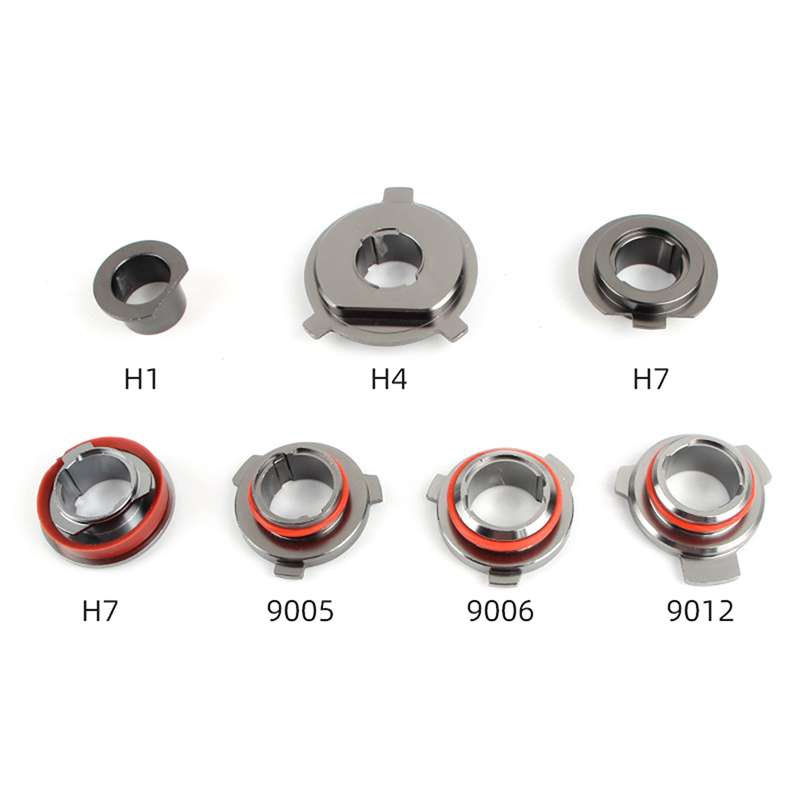 Adaptador de Base para bombilla de faro LED de coche, soporte de enchufe HB4/HB3/H11/H7/H4/H3/H1, Clips de sujeción para lámpara de cabeza, 1 unidad