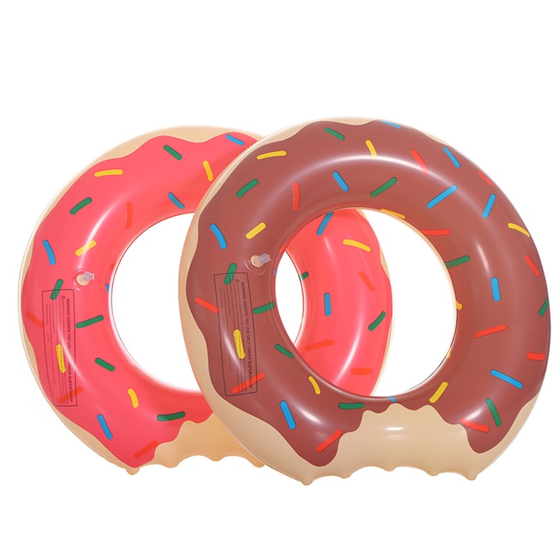 Anillo inflable de donut para nadar para adultos, anillo para nadar de niños, boya salvavidas para piscina