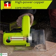 Stone / wood / metal / tile cutting machine, hand-held home multi-function high power circular saw machine