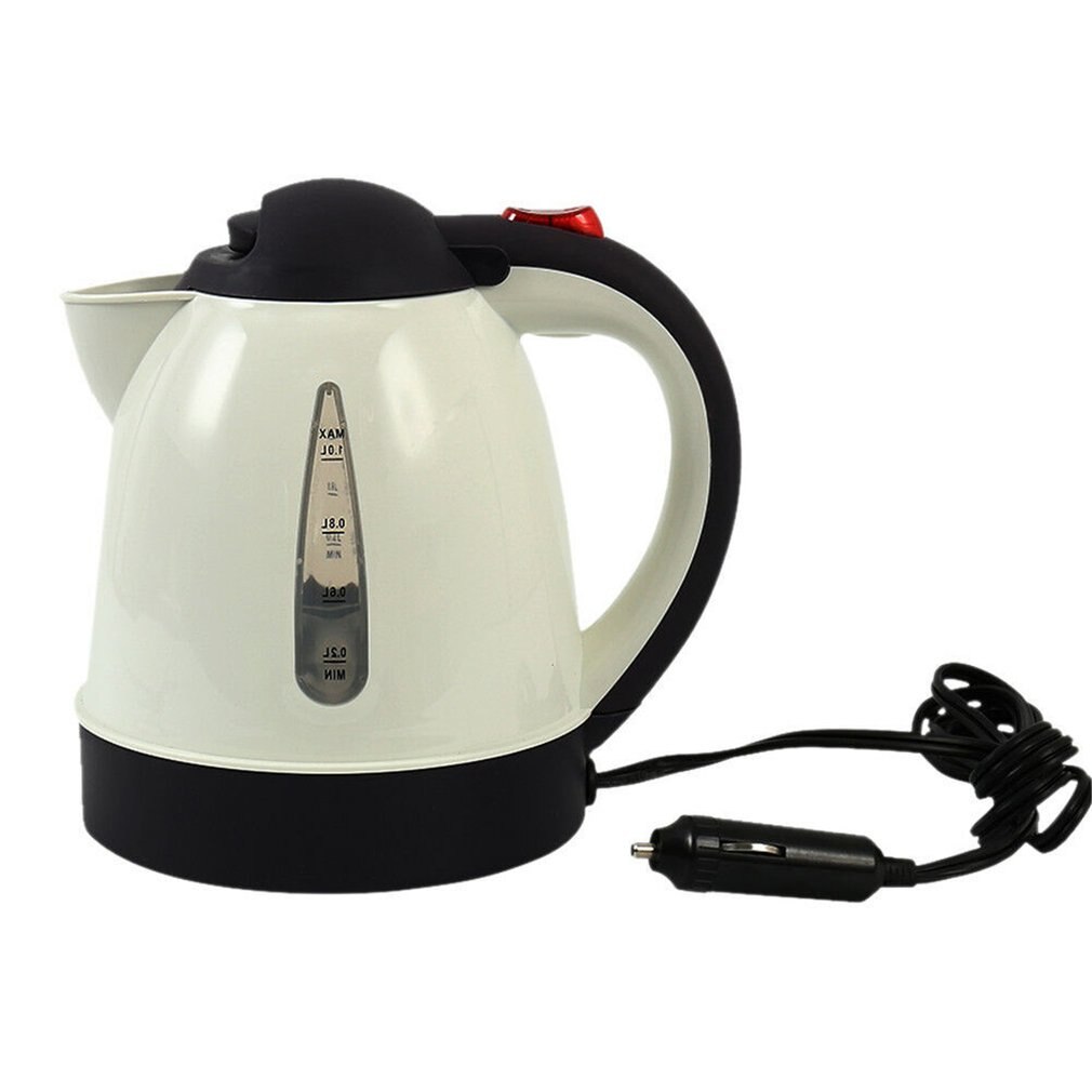 1000Ml Ketel Auto Draagbare Boiler Auto Reizen Voor De Cafe 304 Rvs Grote Capaciteit