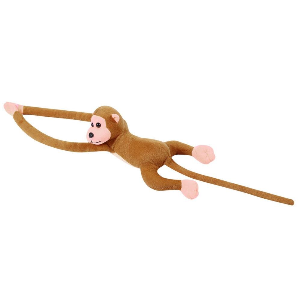 Peluche de singe en peluche pour enfants, joli jouet éducatif, Long bras suspendu,: Coffe