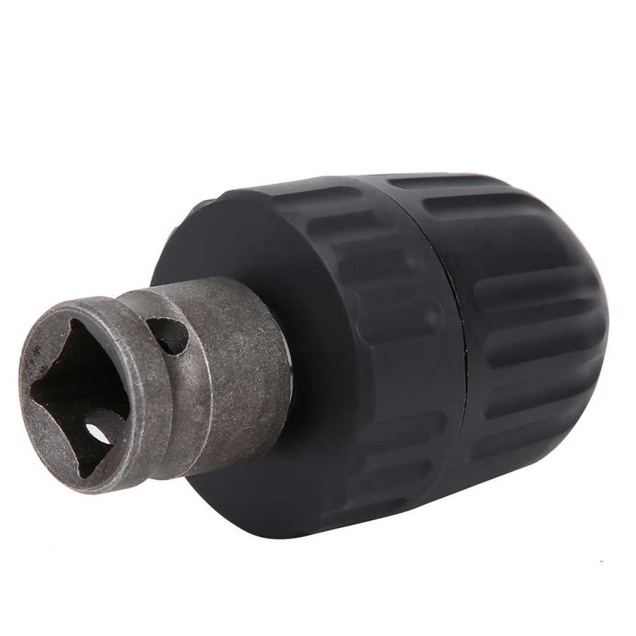 Drill Chuck 0.8mm-10mm 3/8-24UNF Drill Chuck Adaptor Thread Installation For Electric Wrench Conversion