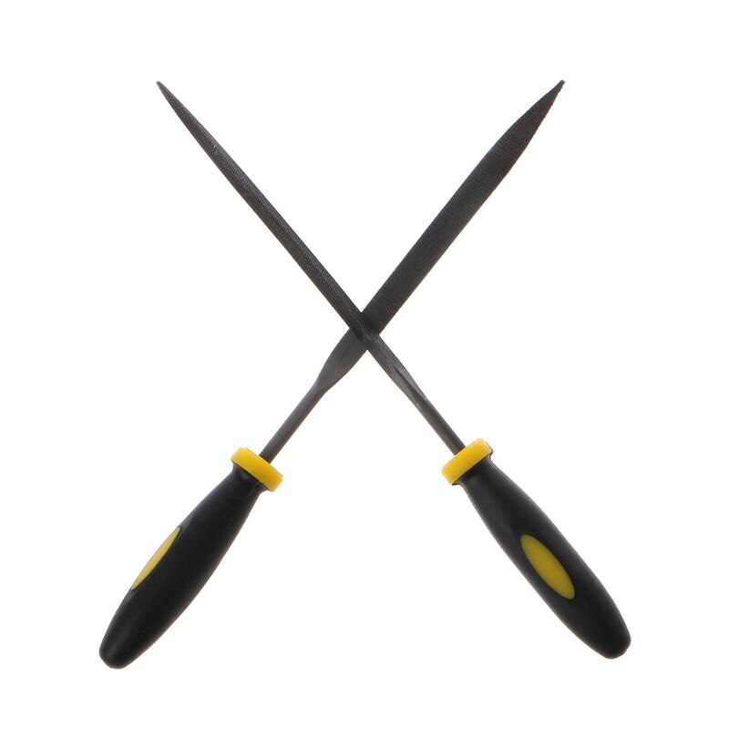 6 stuks 140 x 3mm metalen vijl mini diverse rasp diamant naaldvijl set reparatie gereedschap sieraden hout slijpen handgereedschap