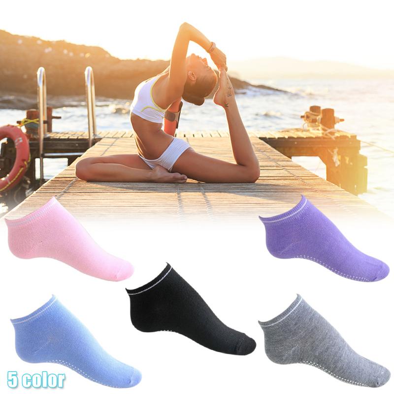 Fünf Finger Yoga Socken Silikon Anti-slip Baumwolle Pilates Socken