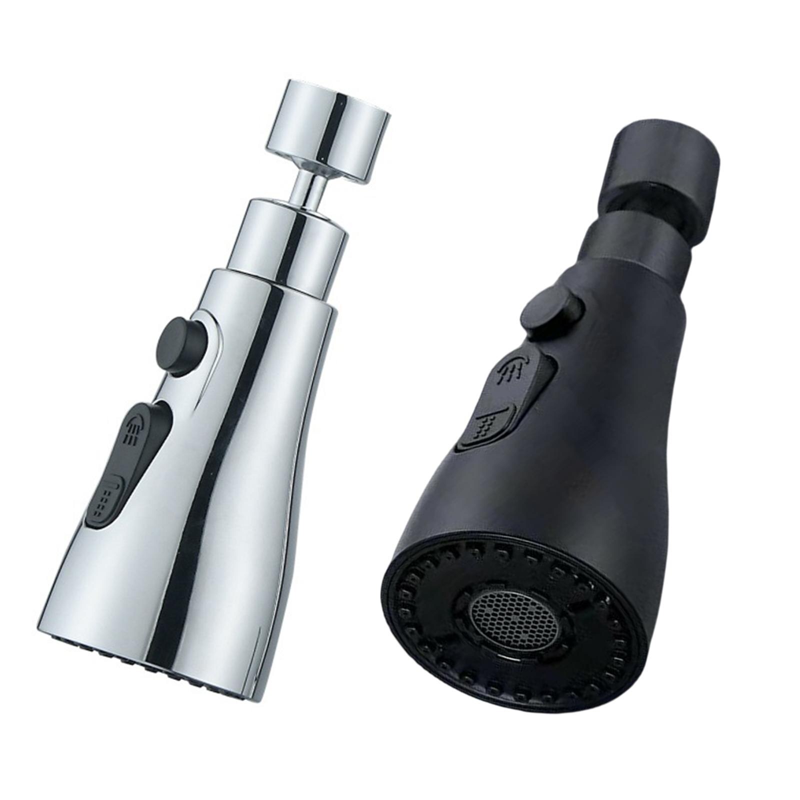 Universal Faucet Aerator Replacement 3 Modes Adjustable Faucet Extender for Kitchen