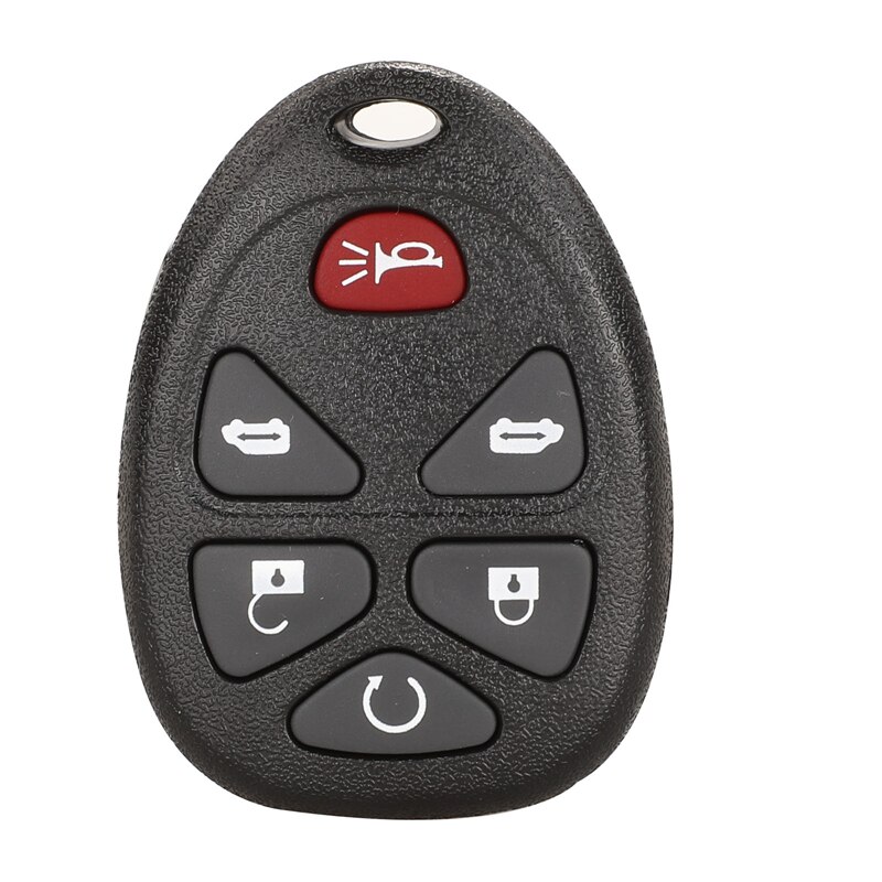 jingyuqin 3 Buttons No Chip Blank Remote 2 + 1 Panic Key Shell Case Cover For Buick Hummer H3 GMC For Chevrolet Colorado Isuzu: K without Holder