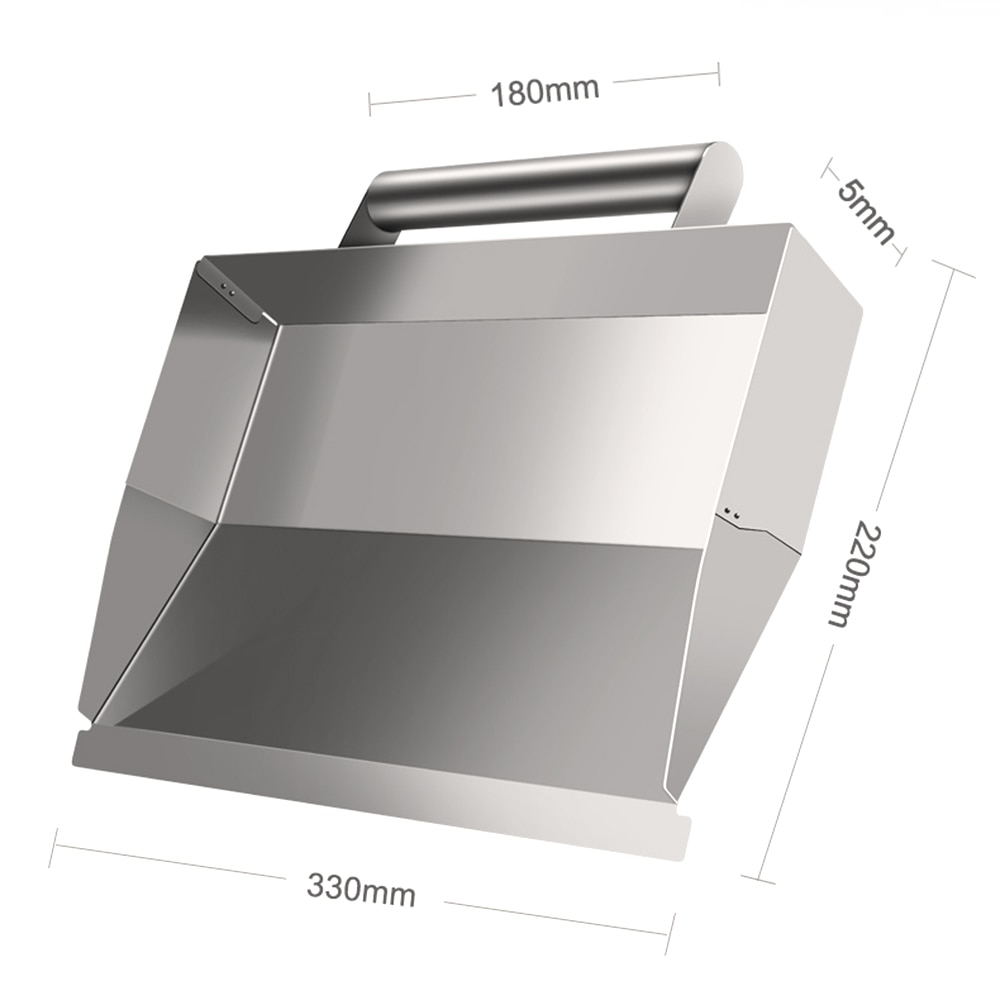 High Performance Ergonomic Plaster Scraper with Handle Mortar Hand Tool Anti Slip Cement Wall Decor Durable Stainless Steel