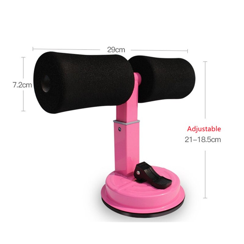 Men WomenTrainer Sit Up Bar Self-Suction Fitness Equipment Abdominal Strength Trainer Home Gym Muscle Training