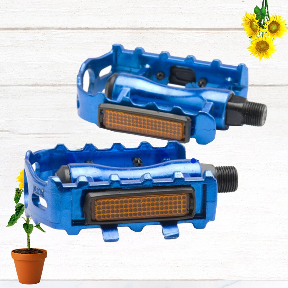 1 Pair Aluminum Alloy Bike Pedal for Fixed Gear Mountain Bike