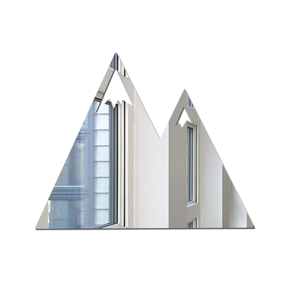 Nordique acrylique miroir dessin animé mur caméra accessoires enfants chambre décoration murale dessin animé décor miroir salle de bain bébé chambre miroir