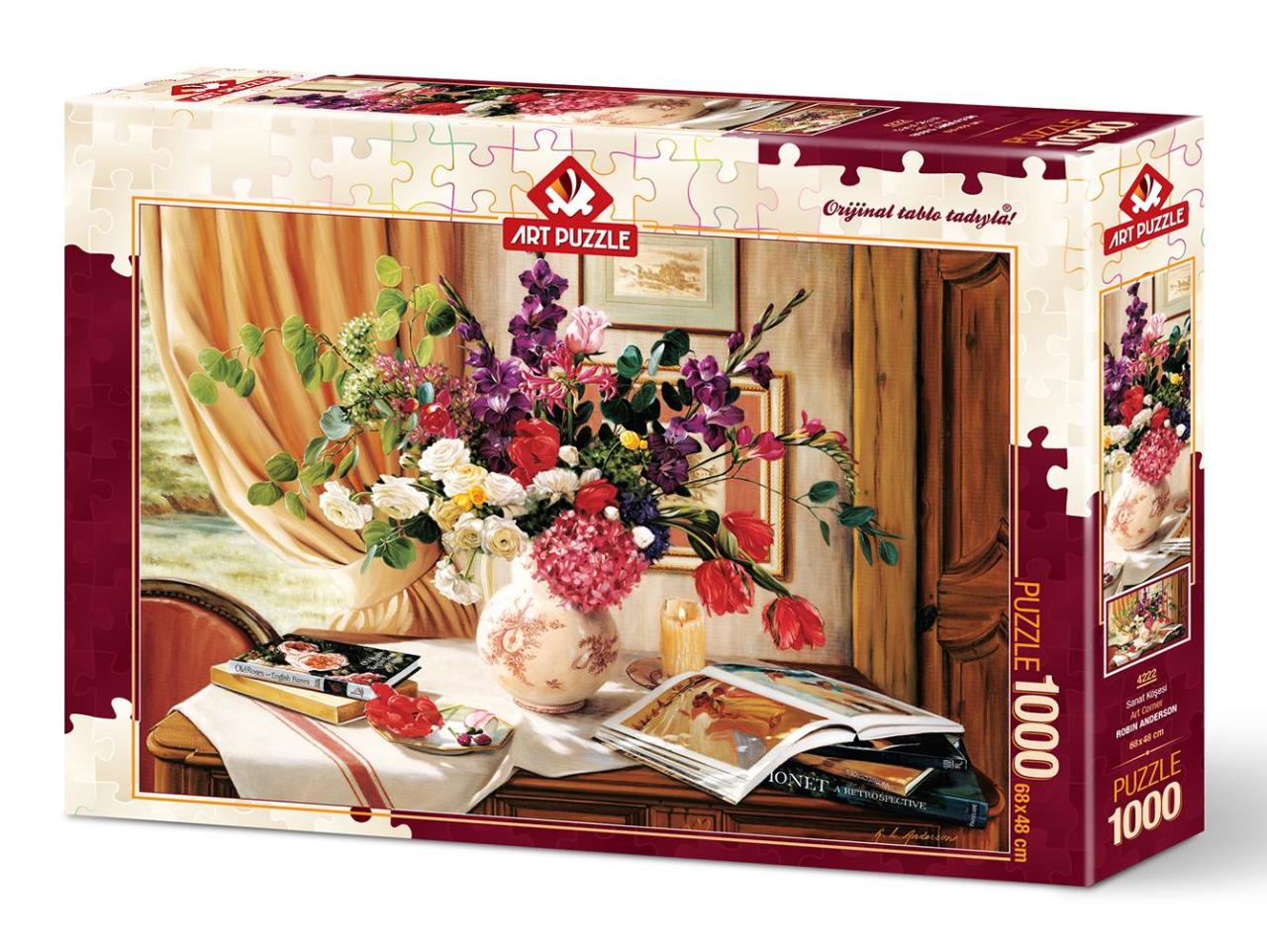 Art Puzzle Arts Corner 1000 Piece Jigsaw Puzzle