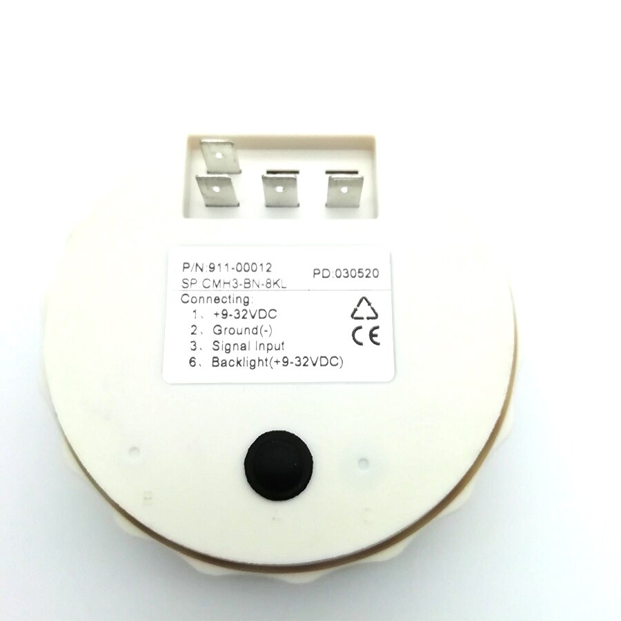 85mm digital timräknare 0 - 8000 rpm dieselmotor varvräknare vattentät båt bil marin varvräknare