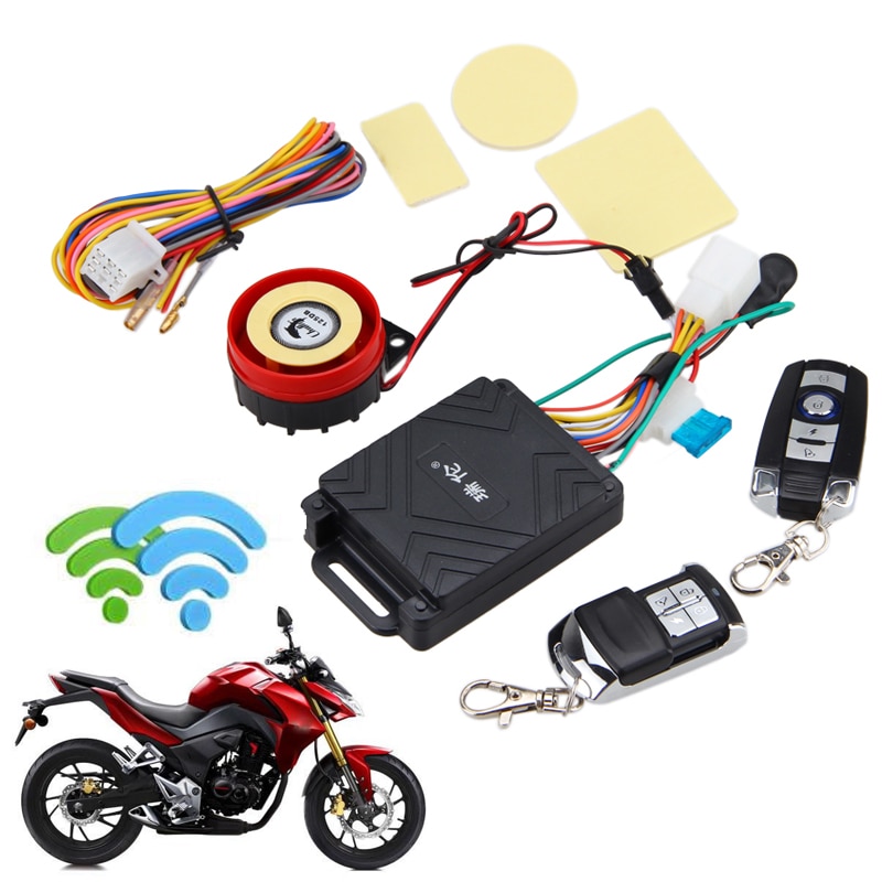 Motorfiets Scooter Afstandsbediening Anti-diefstal Alarm Security Systeem Motor Start