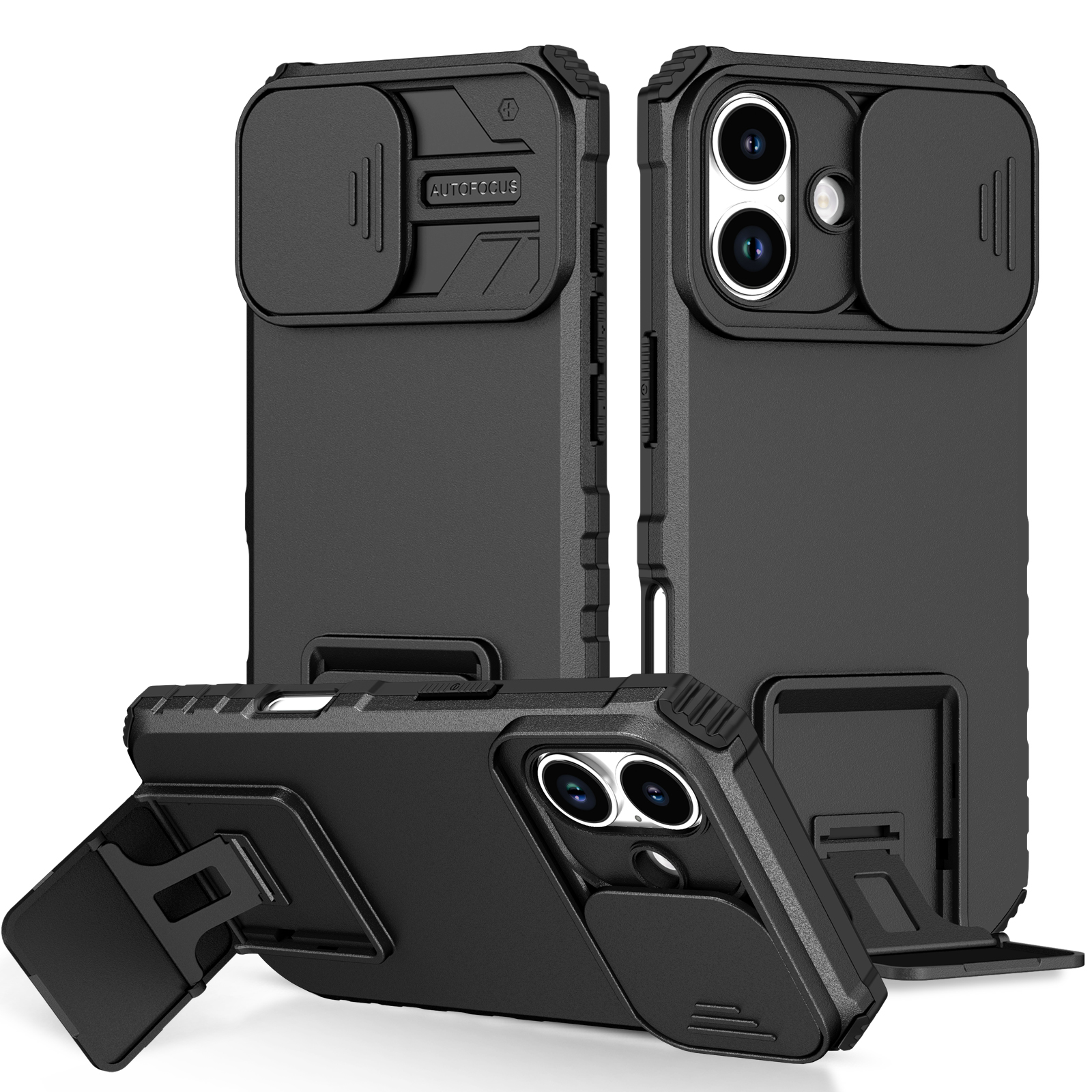 Accesorios para teléfono, funda protectora de doble capa para Iphone 17 Pro Max 16 17 Air 15 14 Plus 13 12 Pro Iphone17 Iphone14 Iphone16 Bag: iphone 13