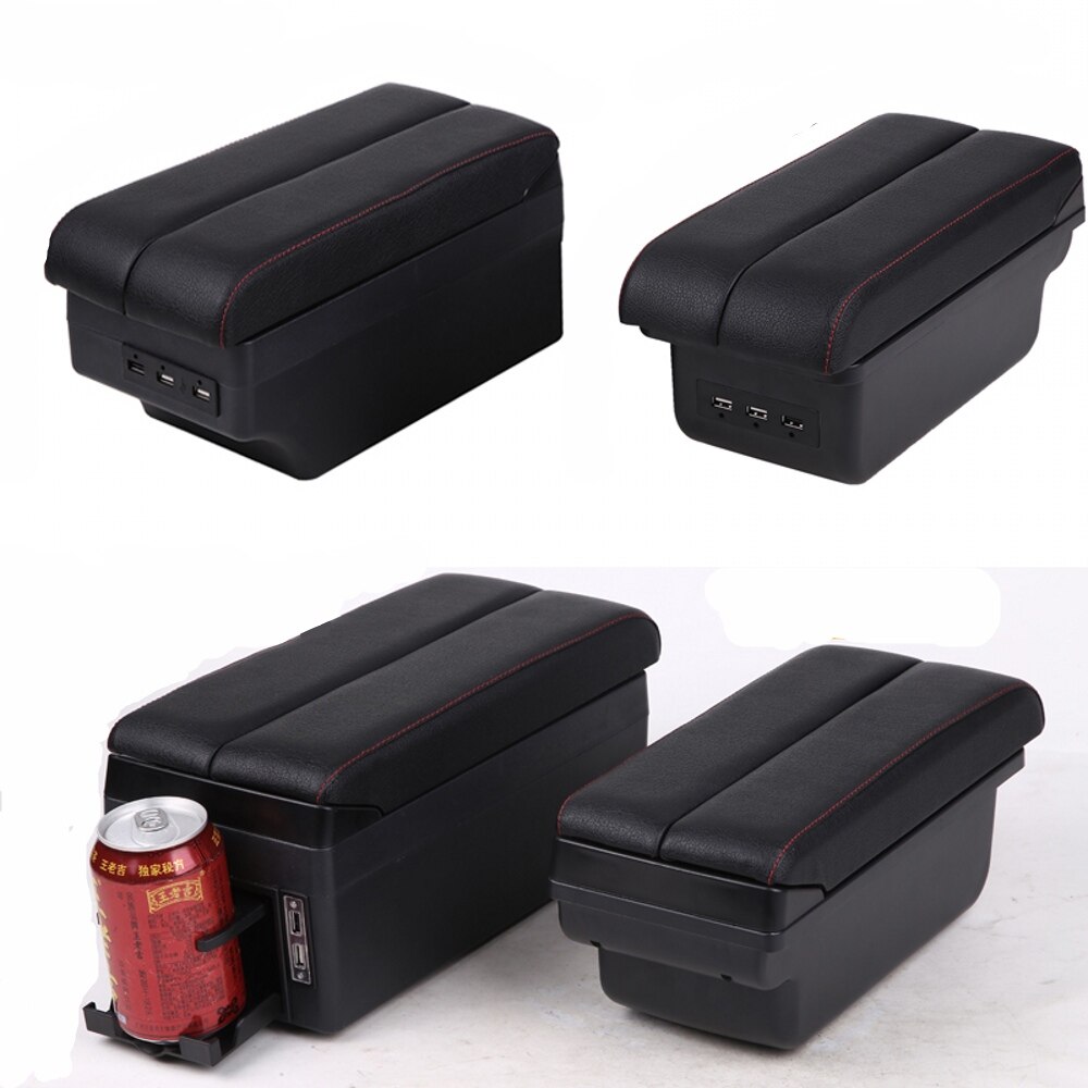 Voor Hyundai I30 Armsteun Doos Centrale Winkel Inhoud Opslag Armsteun Doos Met Usb