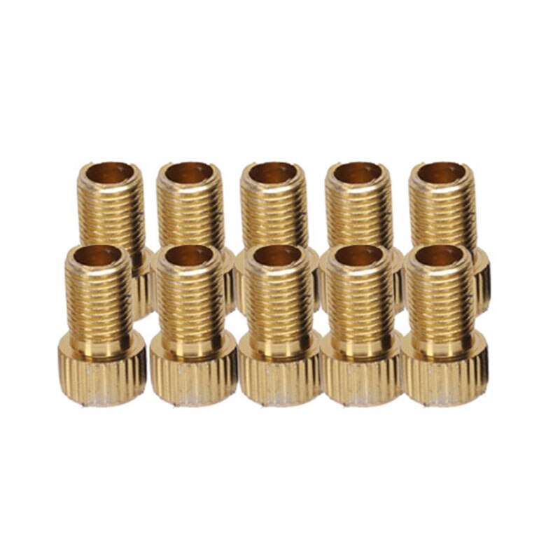 Convertisseur Valve Vélo Presta Vers Schrader - Lot De 5 Adaptateurs Pompe à Vélo