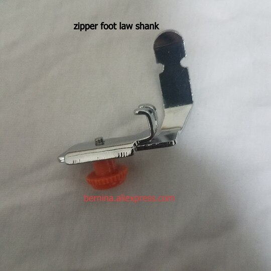 Pata prensatelas con cremallera de caña de ley/kint para cantante juki baby lock babylock brother elna janome home pfaff vikingo Singer
