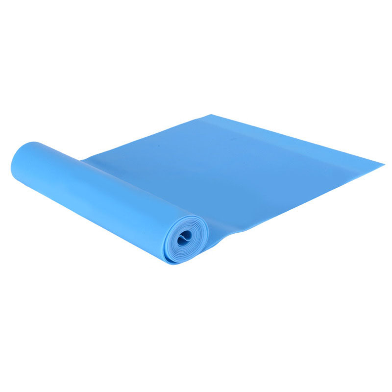 Banda de resistencia para Yoga, Pilates, bandas elásticas de entrenamiento largo para fisioterapia, bandas elásticas de ejercicio de fuerza para el hogar y la parte inferior del cuerpo: Azul