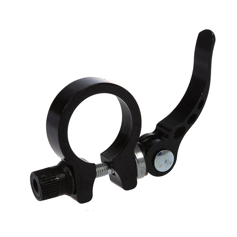 Bike Bicycle Quick Release Seat Post Seatpost Clamp Aluminium Alloy Black 31.8mm & Bike Bicycle Crank Puller Remover