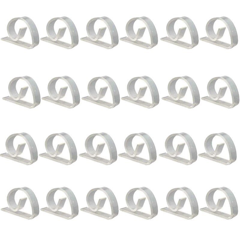 24 Pack Plastic Abs Transparant Tafelkleed Clip Tafelkleed Clip Tafel Rok Clip Clear Plastic Tafelkleed Clips Tafel Cover Ho