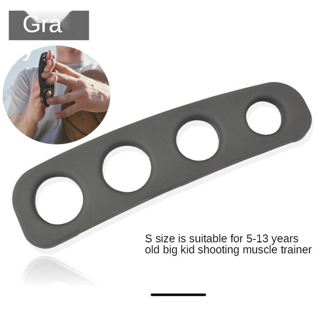 Basketball shooting trainer shooting posture brace equipment basketball suit shooting training posture hand type brace: Gray S code